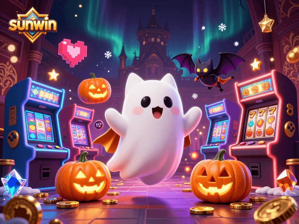 Engage in thrilling games and strategies at sunwin's haunted casino mansion.