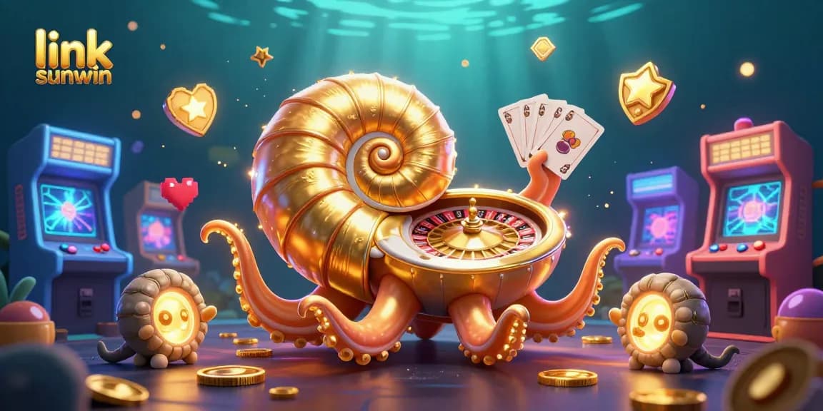 Join the exciting action of link sunwin with a giant nautilus roulette and glowing ammonites.