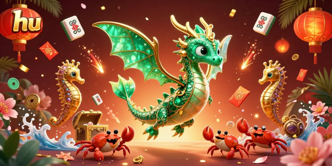 Experience thrilling gameplay with hu-inspired treasures in a vibrant casino atmosphere.