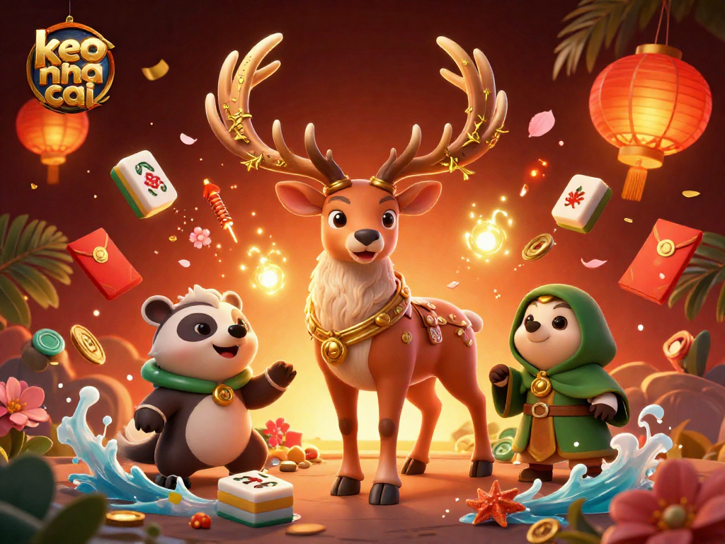 Join the excitement of keo nha cai with immersive 3D gaming elements and enchanting characters.