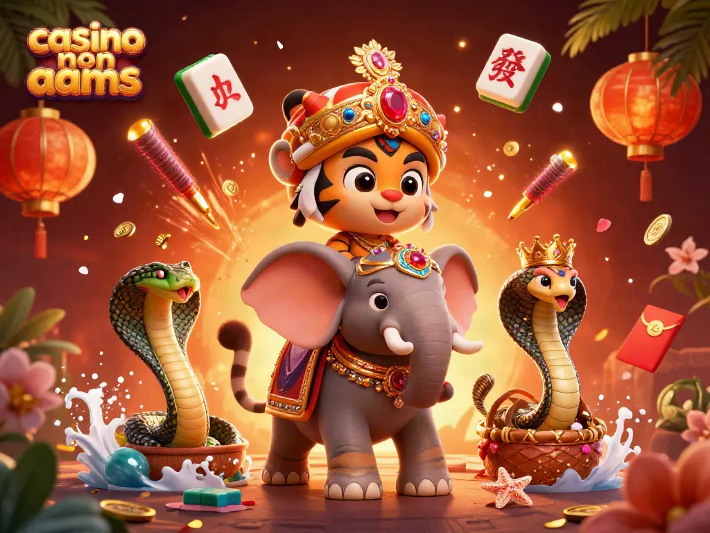 Gioca sul casino non AAMS, unisciti alla festa con simboli di fortuna e colori vivaci.