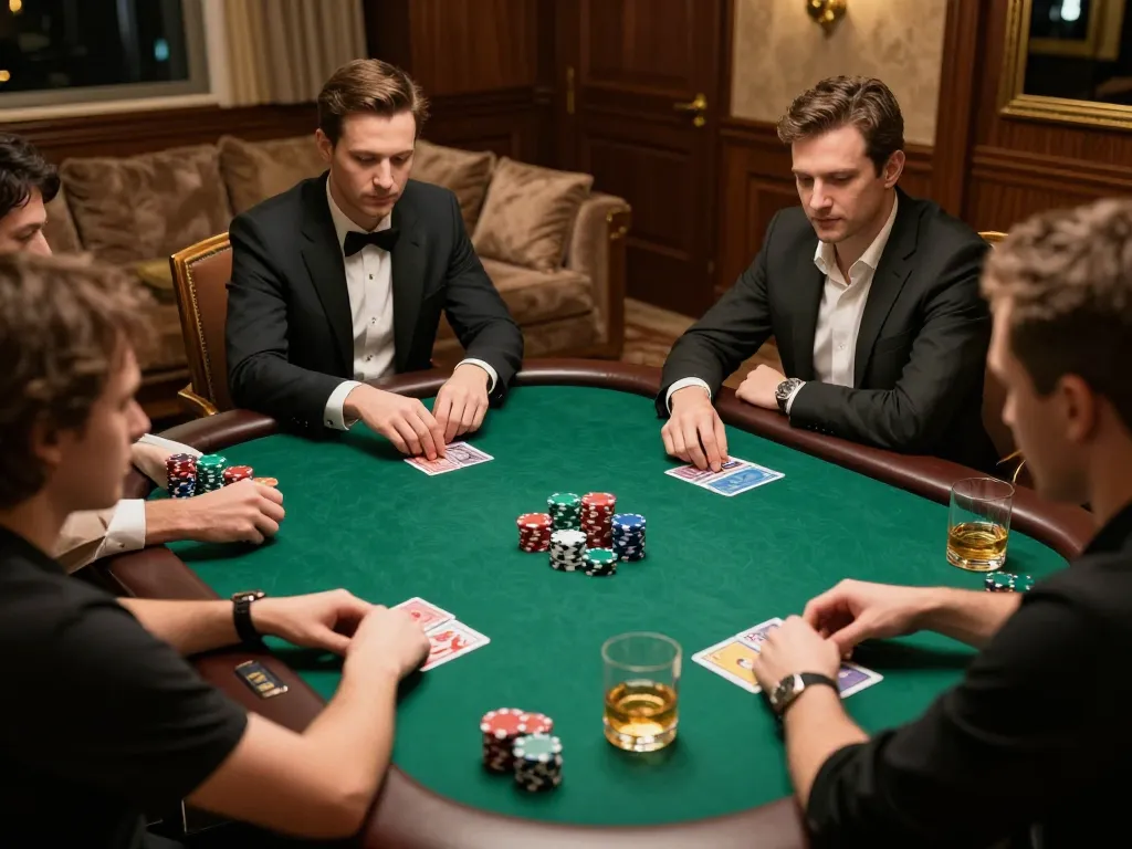 Lecreusot-hotel hosts exclusive poker nights featuring strategic gameplay in a luxurious setting