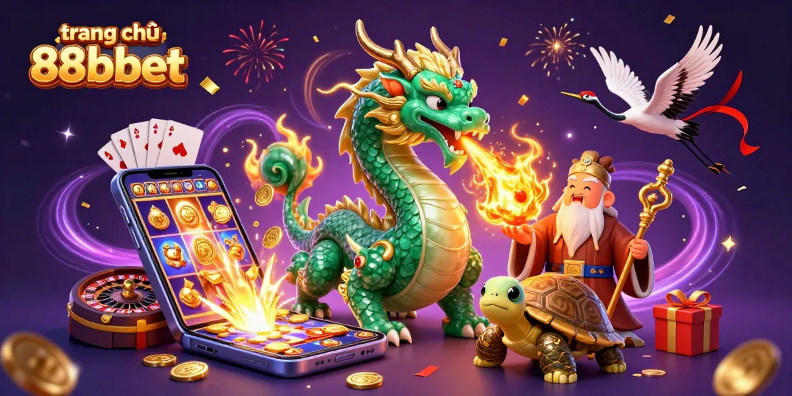 Trải nghiệm cá cược đỉnh cao tại trang chủ 88bbet với rồng ngọc lục bảo và các trò chơi hấp dẫn.