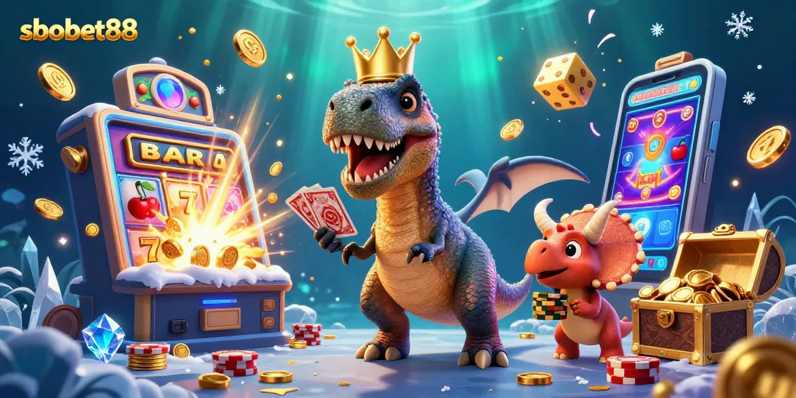 Experience the excitement of sbobet88 with vivid characters in a dynamic casino setting.