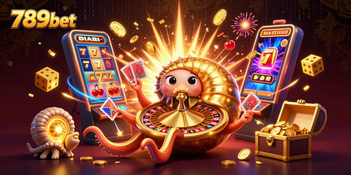 Engage in thrilling gameplay with the dynamic 789bet roulette and slots scene, showcasing exciting casino elements.