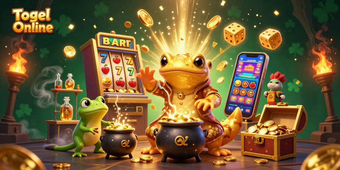 Experience the thrill of Togel Online with dynamic gameplay and golden rewards in a vibrant casino setting.