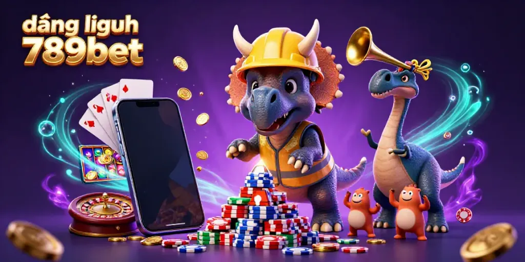 Engage with the vibrant world of gambling as you log in to 789bet, featuring exciting casino characters and games.