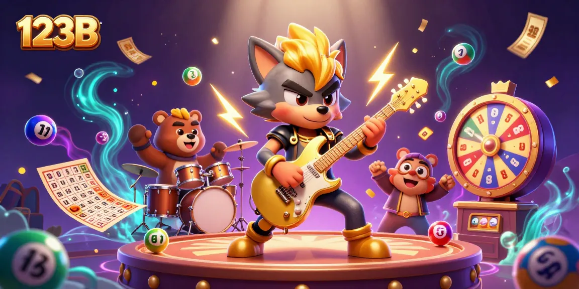 Experience thrilling gameplay at 123B with vibrant casino elements and dynamic characters.