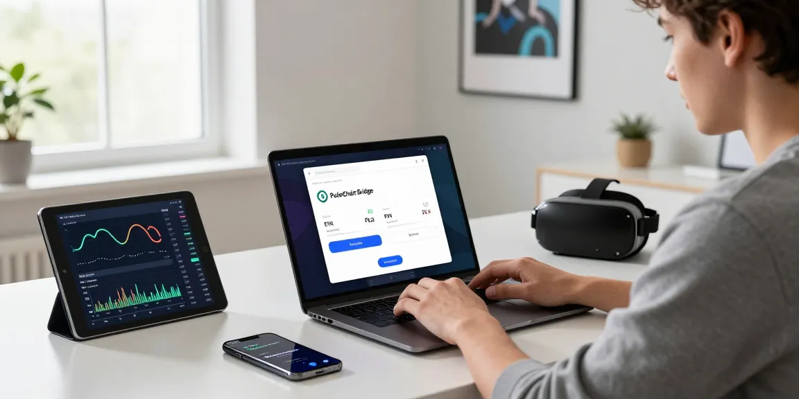 Using the PulseChain Bridge for fast ETH and PLS transfers in a modern workspace