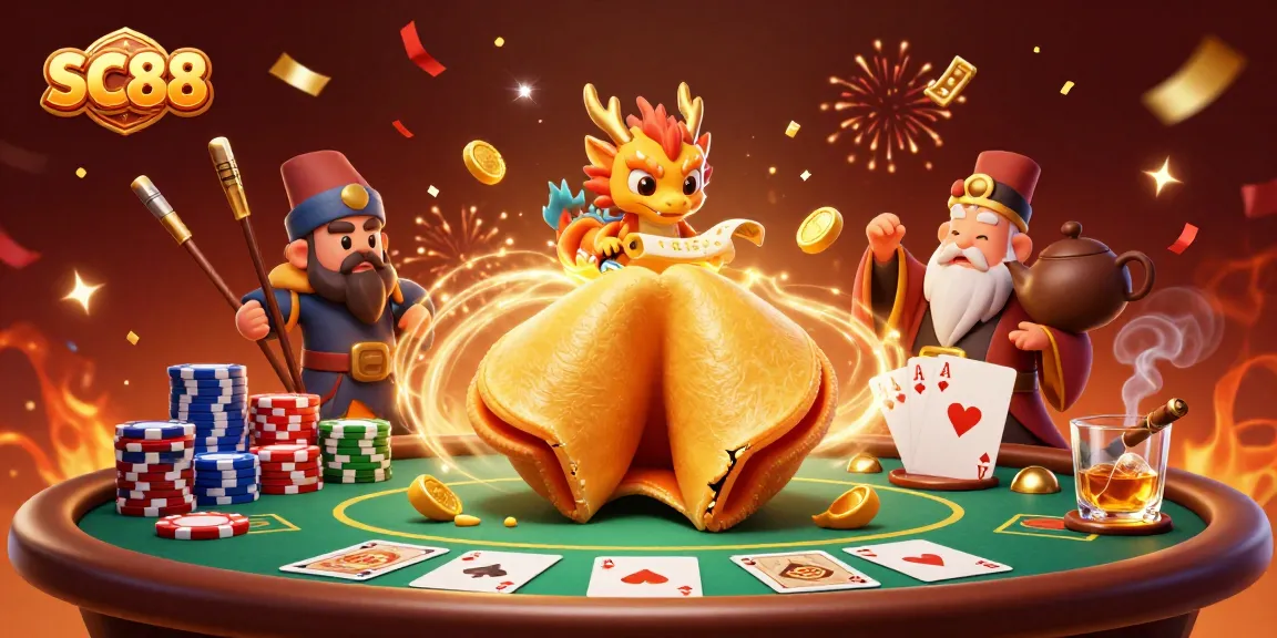 SC88 players winning at a vibrant online poker game with dynamic casino elements.
