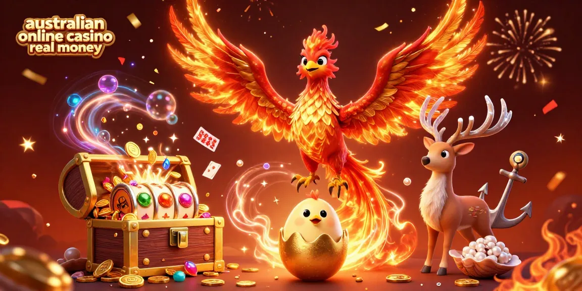 Experience excitement at the australian online casino real money with our magical 3D illustration showcasing winning potential.