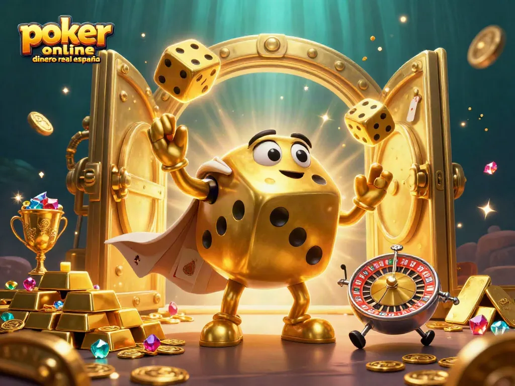 Disfruta de poker online dinero real España con emocionantes dados dorados y tesoros brillantes.