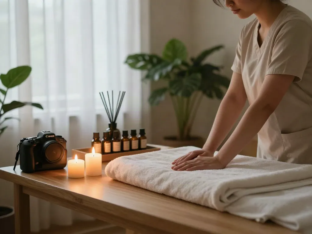 Experience professional 파주출장안마 in a calming spa atmosphere, with soothing aromas and serene decor.