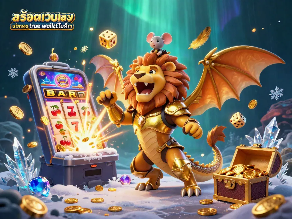 ภาพประกอบคาสิโนออนไลน์ สล็อตเว็บตรง ฝากถอน true wallet ไม่มี ขั้นต่ํา พร้อมการเปิด แจ็คพอตที่พุดขึ้นอย่างตระการตา