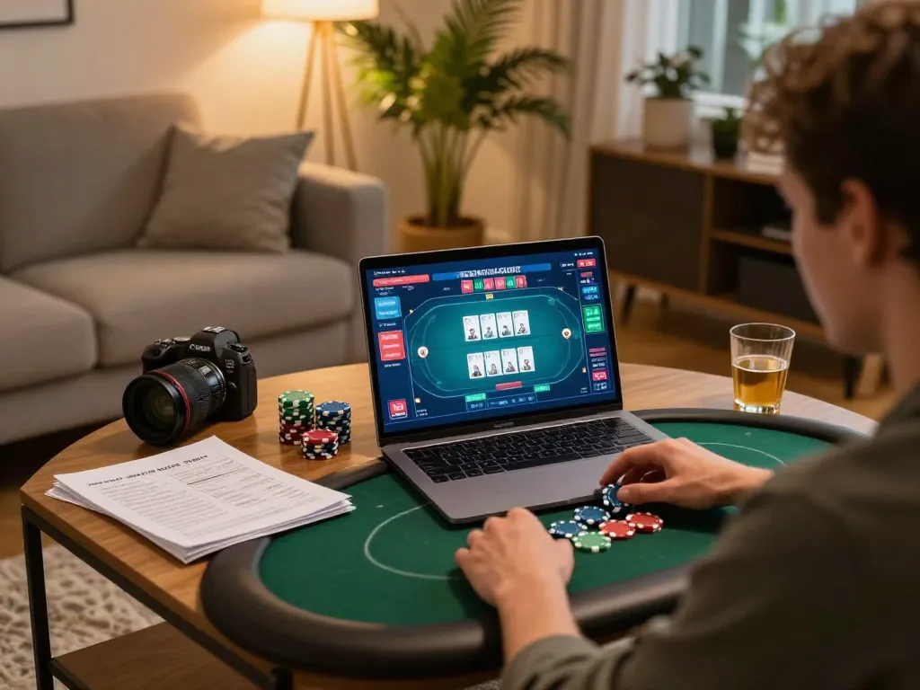 Tournament gameplay at home with tuesdayteasedallas poker interface and player strategies visible.