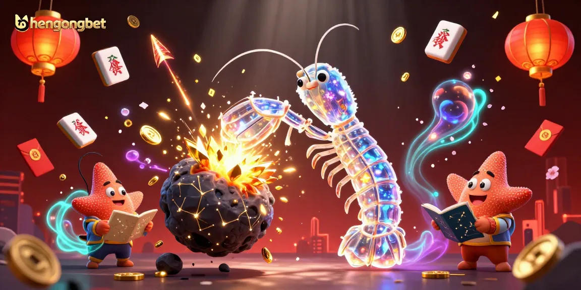 Experience the thrill of hengongbet with exciting games and vibrant visuals in a dynamic casino scene.