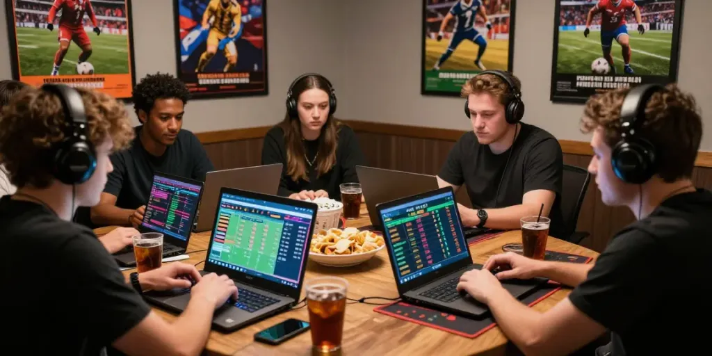 Fabet online betting scene with players engaging in live sports wagering.