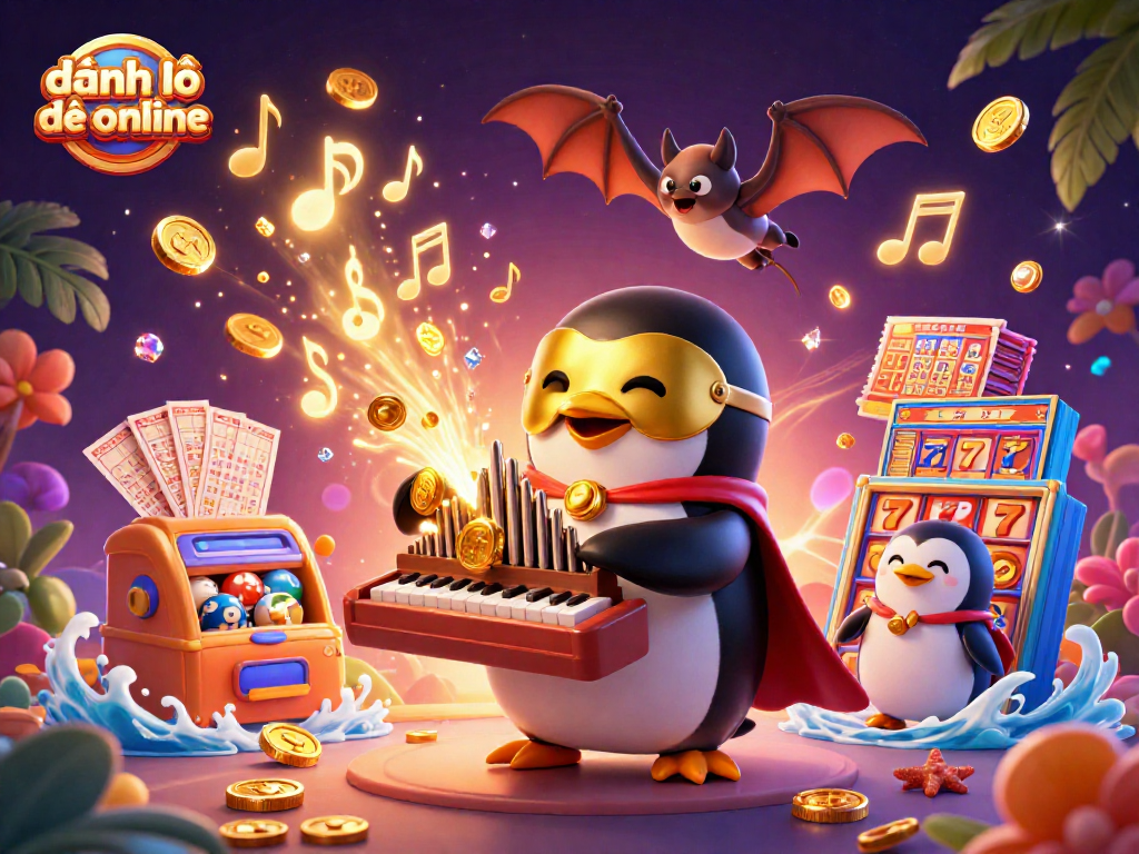 Spin and win with đánh lô đề online featuring a colorful lottery scene full of excitement.