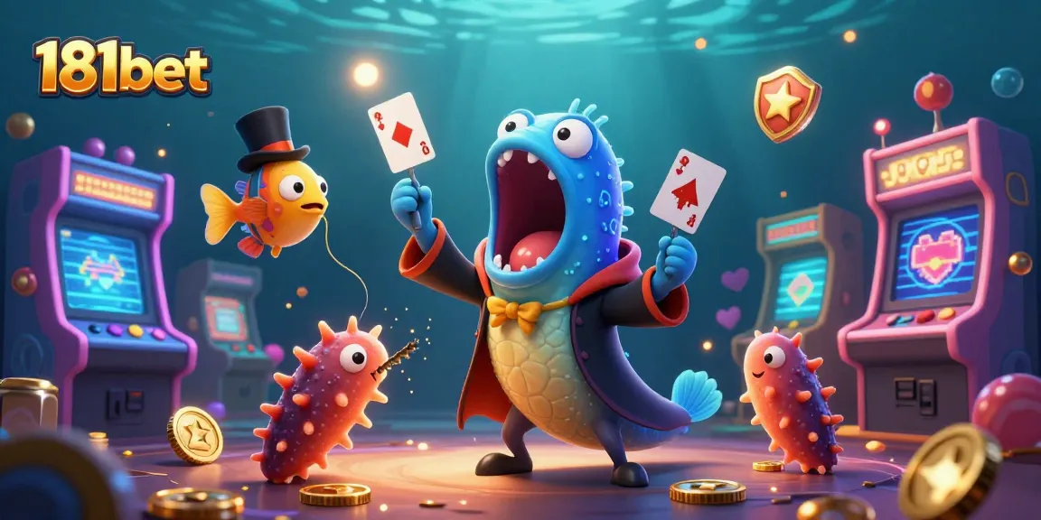 Experience thrilling moments with 181bet's captivating sea creatures performing brilliant magic acts.