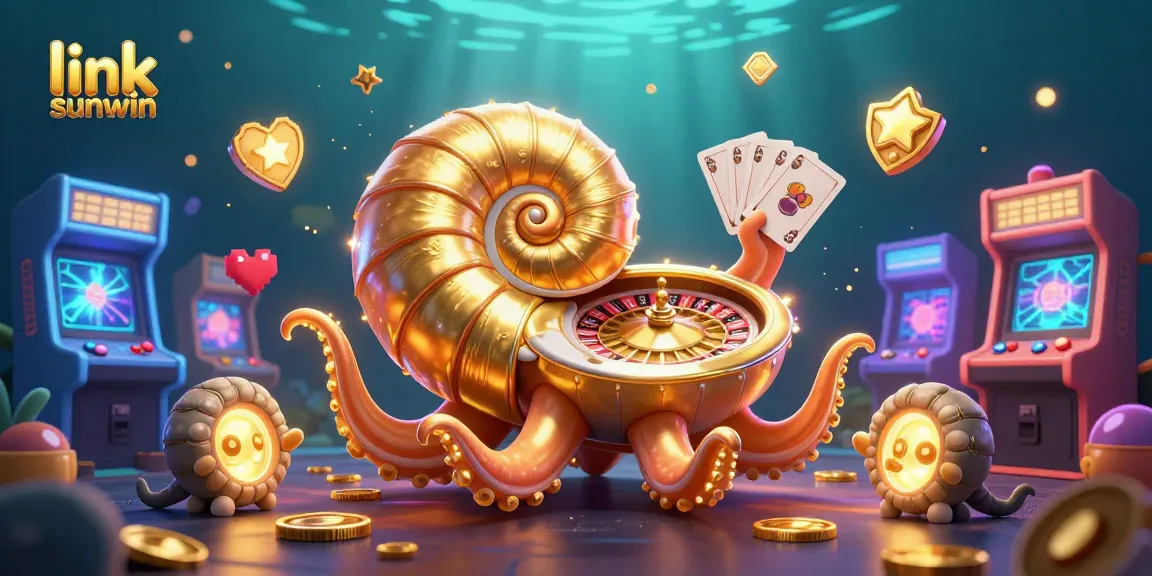 Join the exciting action of link sunwin with a giant nautilus roulette and glowing ammonites.