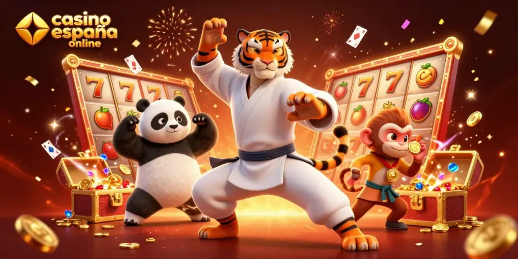 Disfruta del emocionante casino España online con una escena llena de acción y premios brillantes.