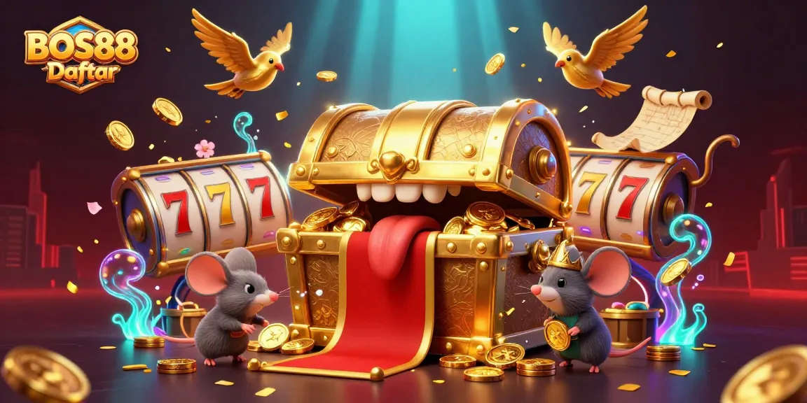 BOS88 Daftar, nikmati pengalaman slot online dengan visual menarik dan simbol kemenangan yang melimpah