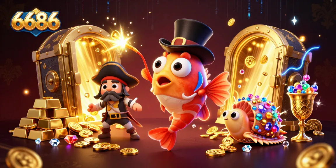 Unlock stunning wins with 6686 in a captivating underwater casino adventure.