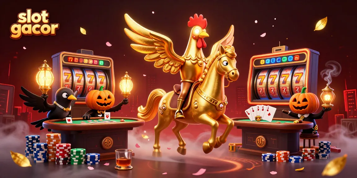 Experience the excitement of slot gacor with dazzling casino visuals and rich game elements in this dynamic scene.