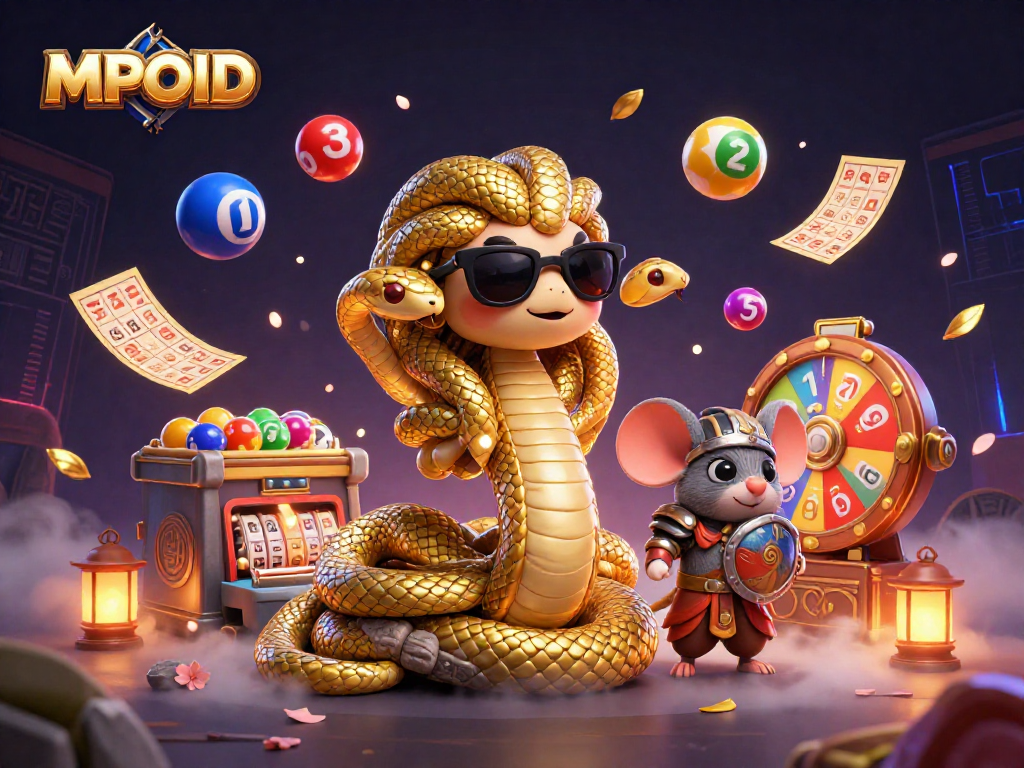 Join the fun with MPOID's vibrant themed illustration capturing the excitement of games.