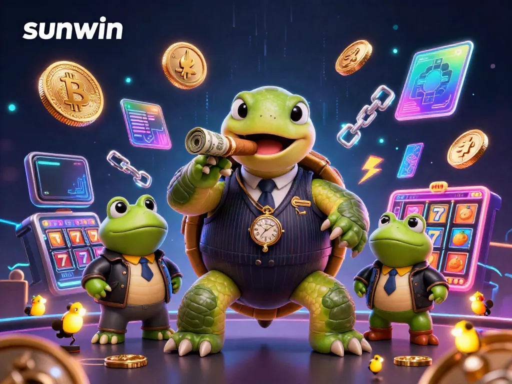 Engage in thrilling big wins with sunwin's vibrant casino gaming scene and characters.