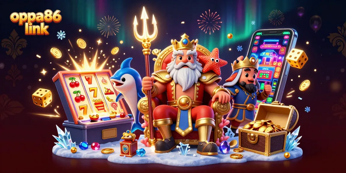 Spin the reels with oppa86 link in a vibrant gaming world filled with jackpots and treasures.