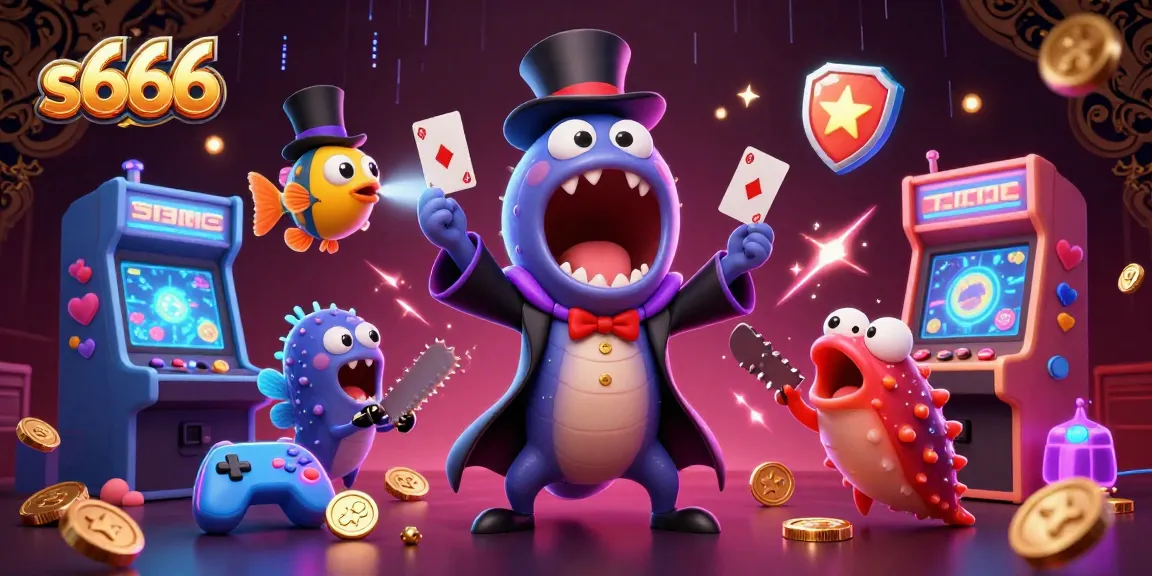 Experience thrilling betting at s666 with dazzling casino games and unique characters in action.