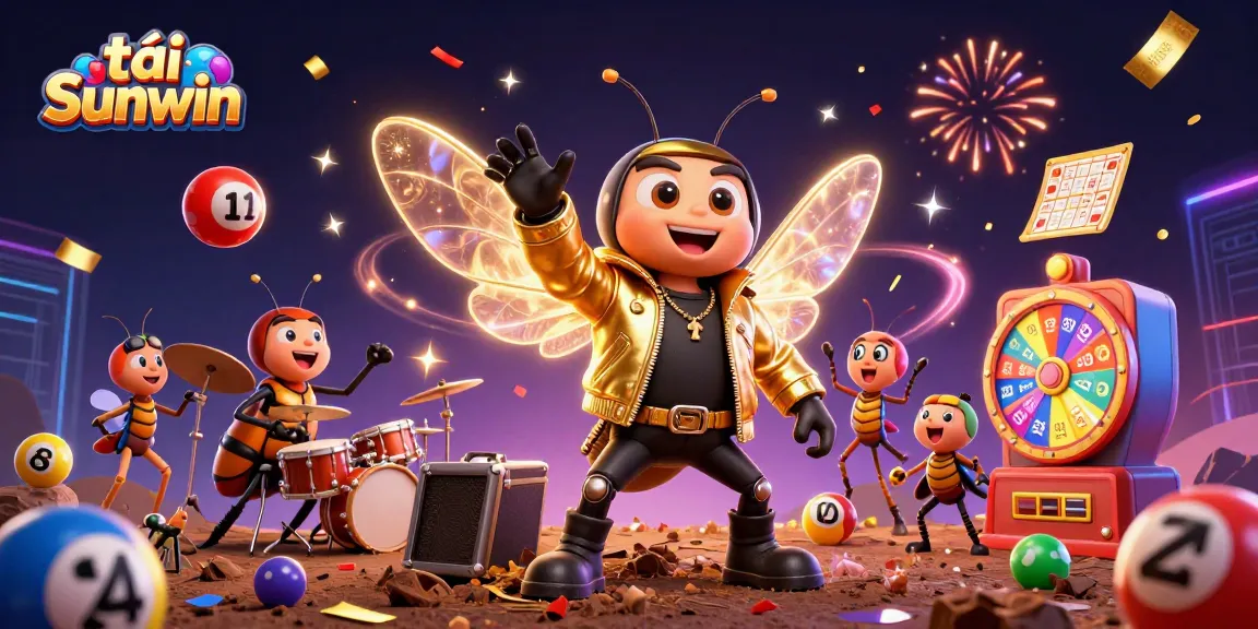 Engage with exciting玩法 and golden opportunities to tải Sunwin in vibrant 3D casino-themed illustration.