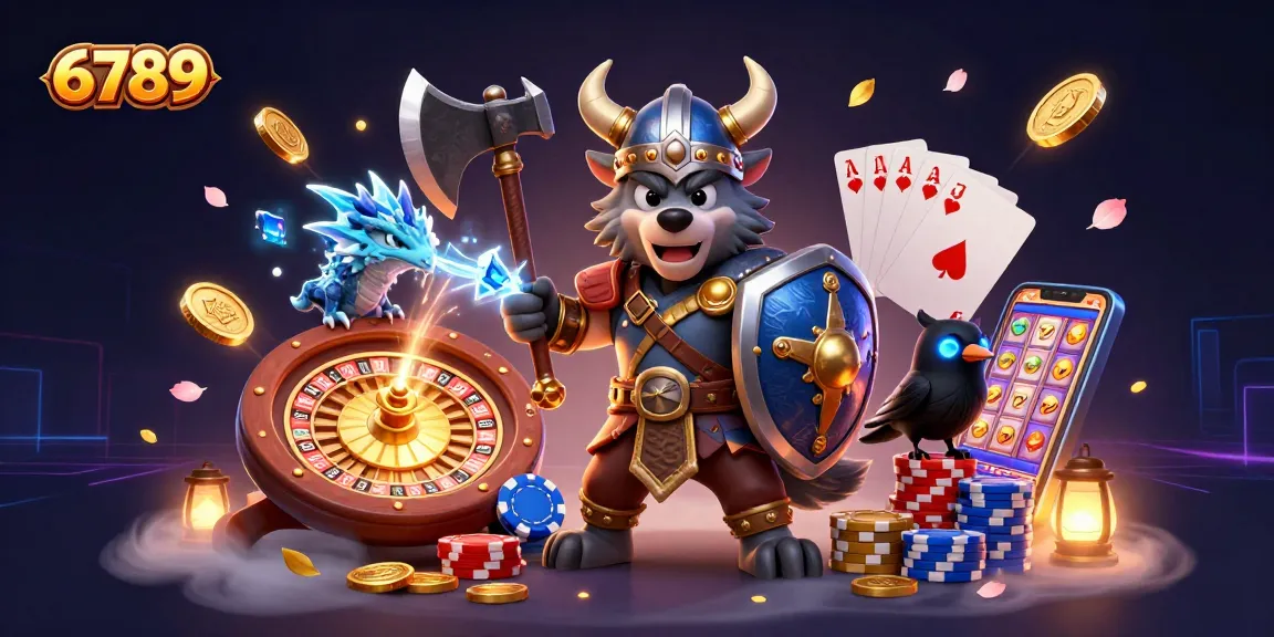 Engage in thrilling 6789 casino action with vibrant symbols, playful characters, and dynamic gaming elements.