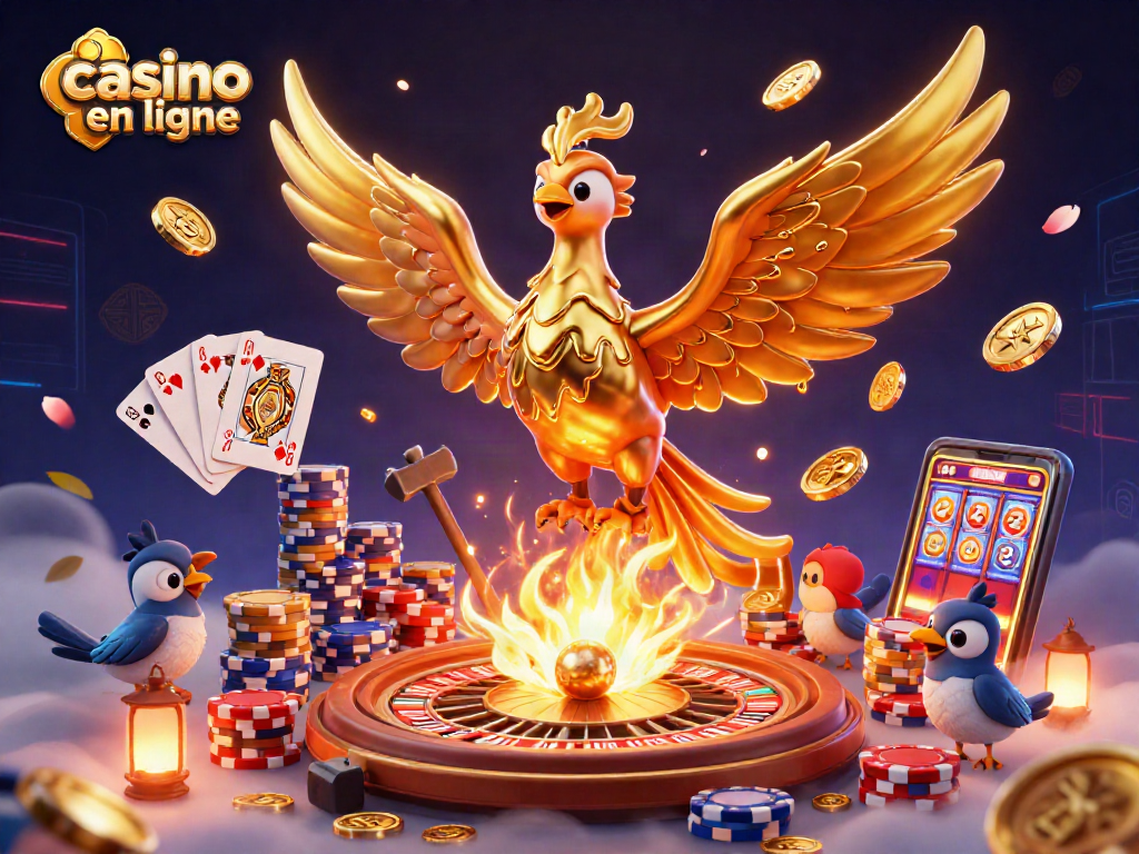Jouez à des jeux captivants dans un casino en ligne animé avec des symboles de chance et d'éclat.