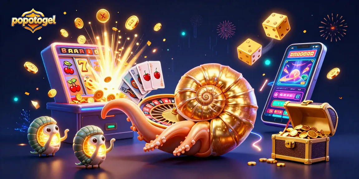 Engage with popotogel, a vibrant 3D illustration showcasing thrilling online lottery action and winning opportunities.
