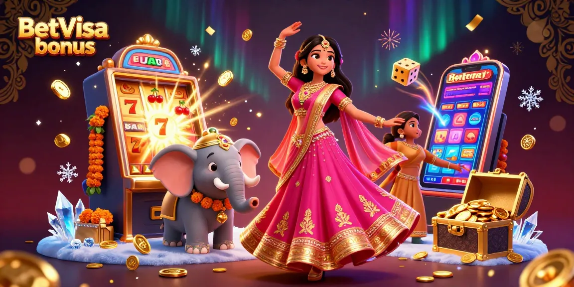 Experience the thrills of BetVisa bonus with vibrant celebrations, dynamic games, and festive riches.