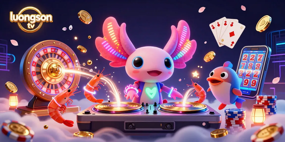 Experience thrilling gameplay with luongson tv featuring vibrant scenes of casino excitement and engaging characters.