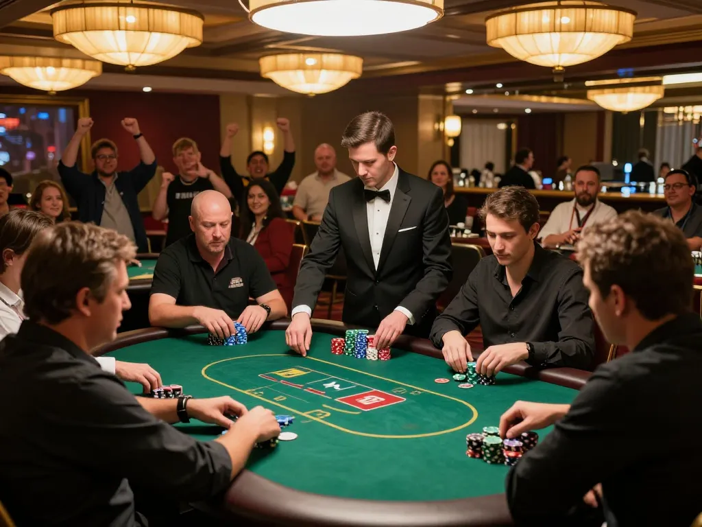 Watch players engage in thrilling strategic plays at Donkeyotdenver poker tables during live events.