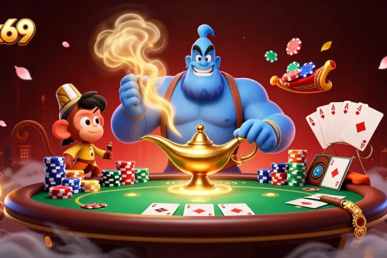 Dax69 menghadirkan aksi bermain poker yang mendebarkan dengan karakter kartun 3D yang menarik.