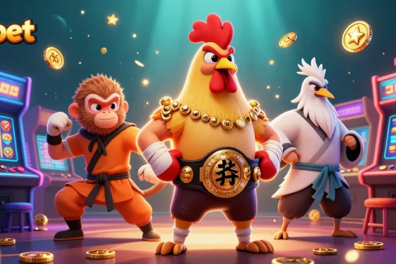 Engage in thrilling gameplay at Hubet with dynamic characters and vibrant casino elements.